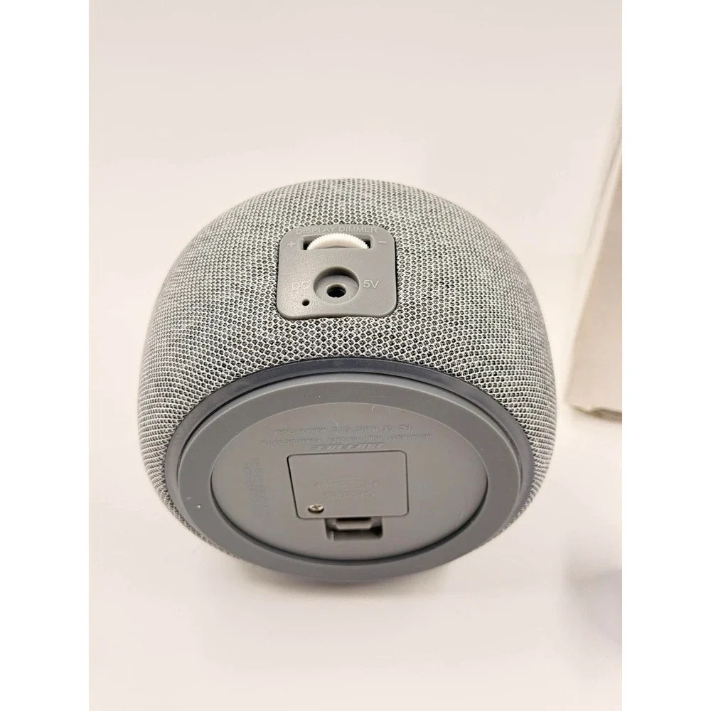 Buffbee Alarm Clock With Sound Machine For Bedroom